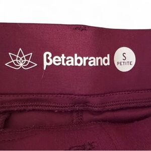Betabrand Burgundy Wine Pants